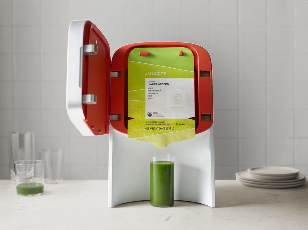 Juicero Raises 70m for HighEnd Juicing Device and Fresh Produce Pack