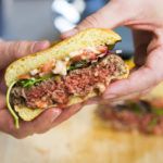 Impossible Foods Impossible Burger bleeding with heme