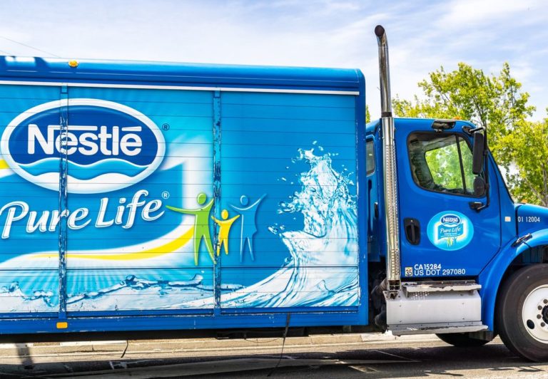 Nestle truck logo