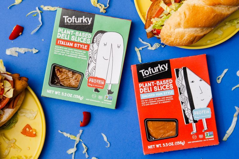 Tofurky’s portfolio includes plant-based deli slices, grounds, chick’n, burgers, sausages, roasts, pockets, and tempeh