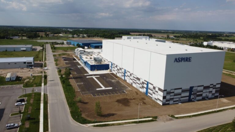 Aspire Food Group automated edible insect cricket production facility