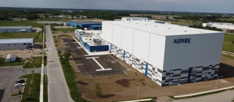 Aspire Food Group automated edible insect cricket production facility