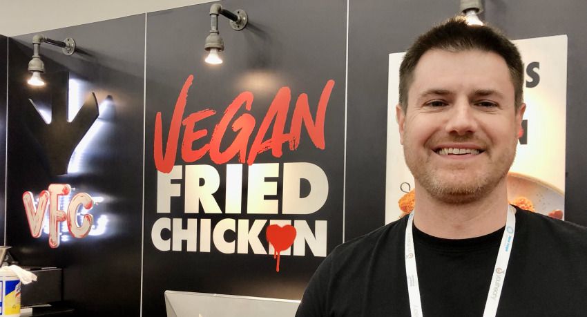 UK-based VFC is hoping to make a splash in the US market with its vegan fried chicken
