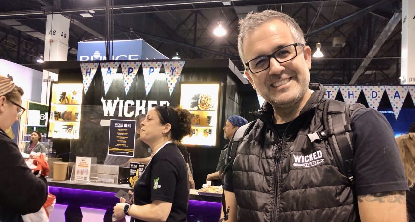 Wicked Kitchen cofounder Chad Sarno at Expo West 2023
