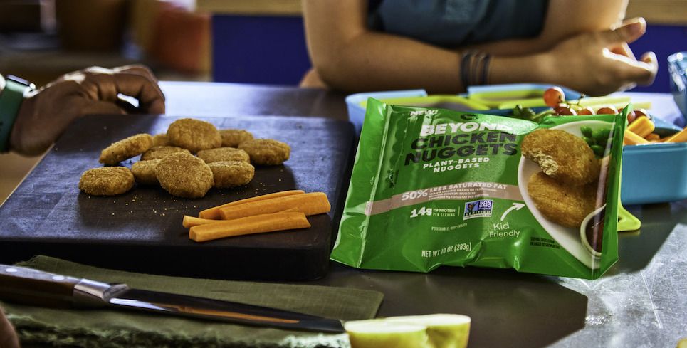 Plant-based Beyond Chicken Nuggets from Beyond Meat