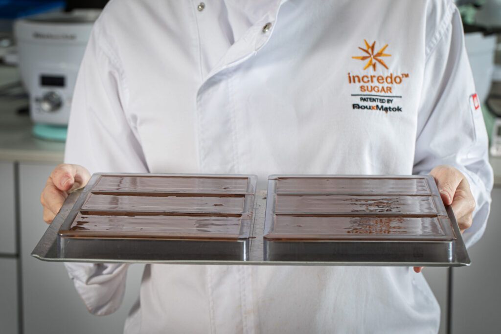 Incredo sugar works well in chocolate