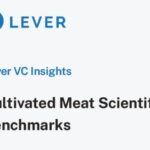 Lever VC cultivated meat scientific benchmarks
