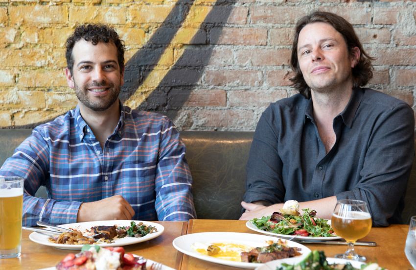 Meati Foods founders Justin Whiteley and Tyler Huggins 