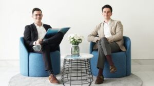 Entobel cofounders Gaëtan Crielaard (left) and Alexandre de Caters (right)