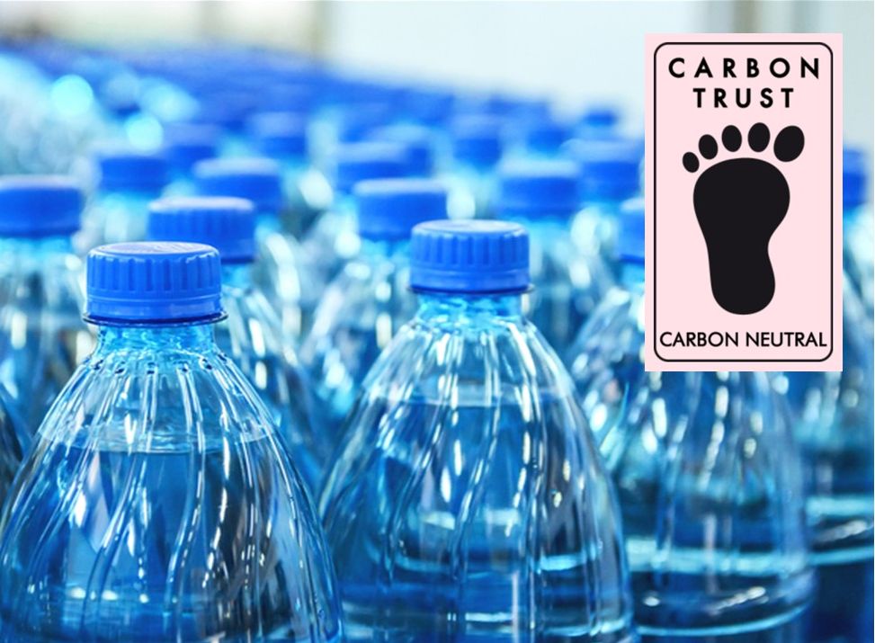 Carbon neutral claims on bottled water