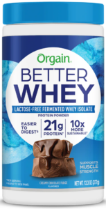 Orgain Better Whey from Nestle