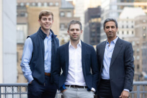 L-R: Keychain cofounders Jordan Weitz, Oisin Hanrahan, and Umang Dua. Image credit: Keychain