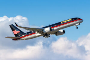 Trump plane Image credit: iStock/Boarding1Now