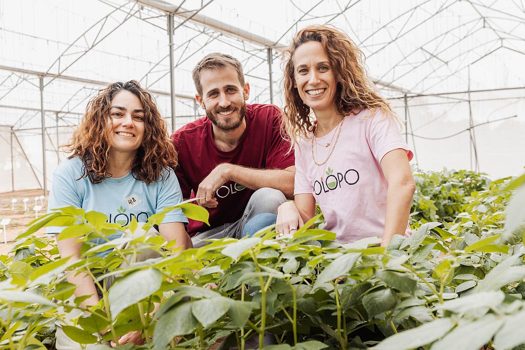 L-R: Dr. Raya Liberman-Aloni (CTO), Ido-Eliashar (VP-business development), and Dr. Maya-Sapir-Mir (CEO). Image credit: PoLoPo