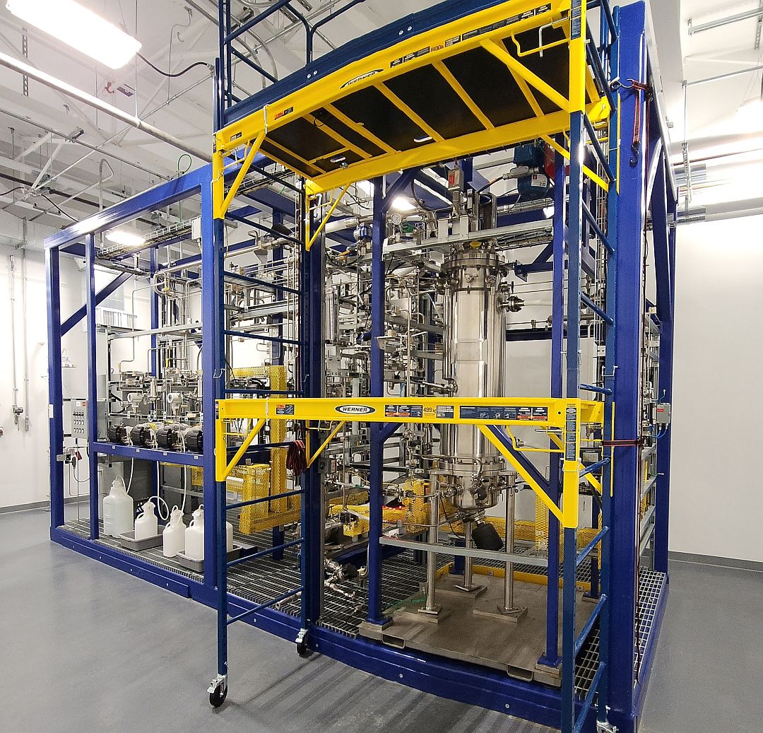 The Circe Bioscience gas fermentation pilot plant. Image credit: Circe Bioscience