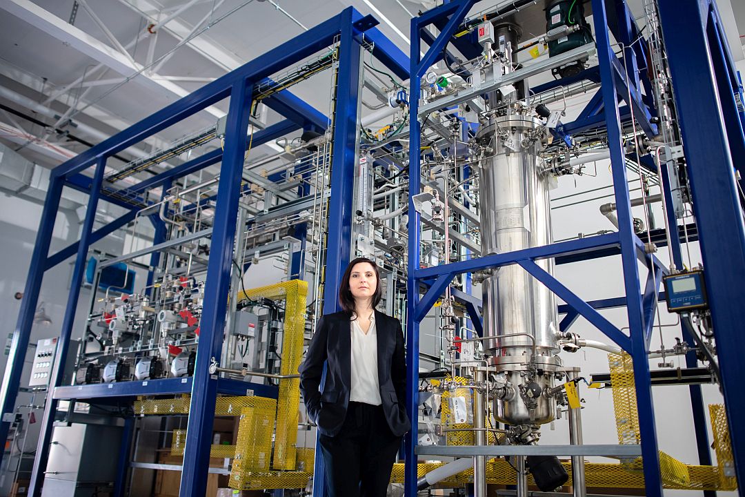 Dr Shannon Nangle, cofounder and CEO at gas fermentation startup Circe Bioscience. Image credit: Circe Bioscience