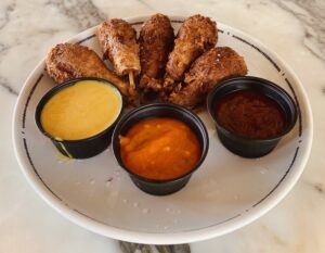 Plant-based chicken wings from Sundial Foods