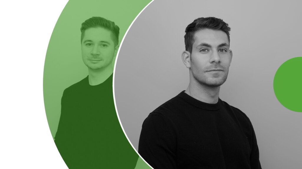 Lumi AI cofounders Tudor Boiangiu (CTO) and Ibrahim Ashqar (CEO). Image credits: Lumi AI