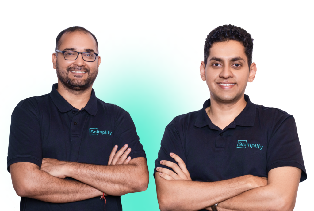Scimplify Founders Salil Srivastava and Dheeraj Dhingra