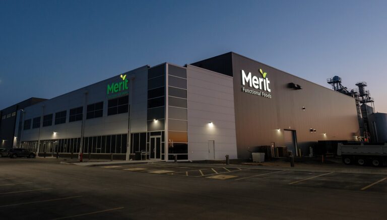 Merit Functional Foods plant, Winnipeg, Canada. Image credit: Merit Functional Foods