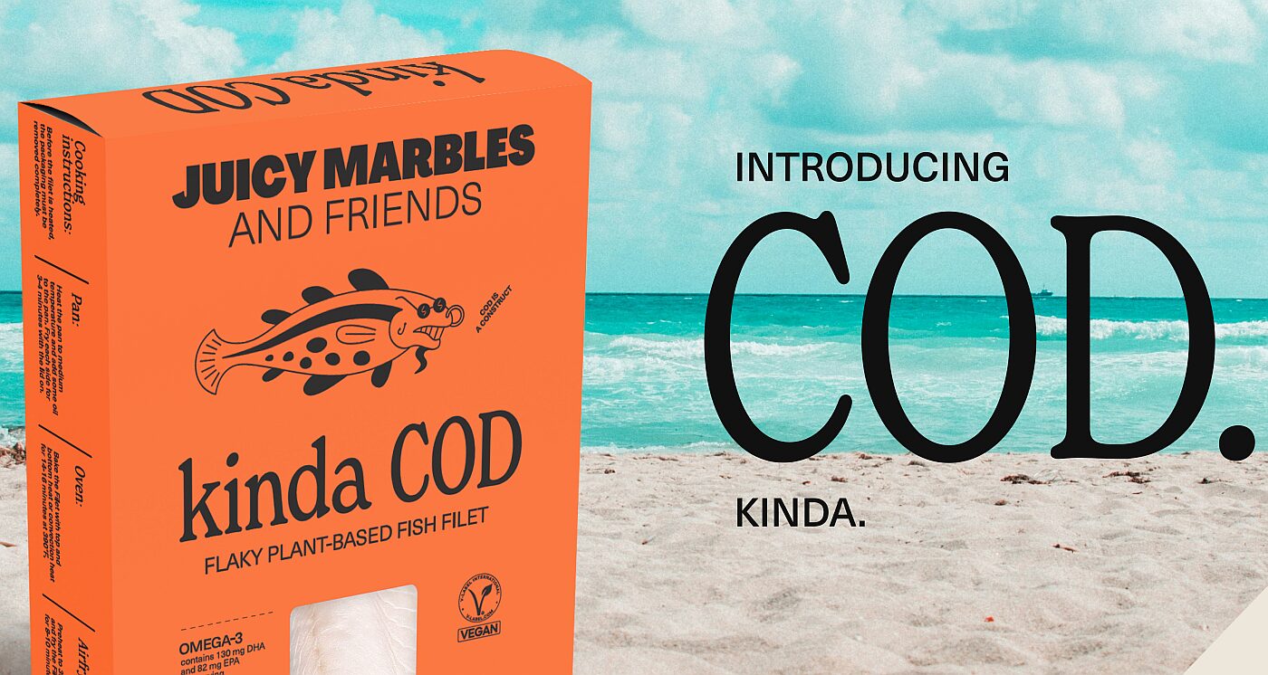 Juicy Marbles Kinda Cod with Revo Foods Image credit Juicy Marbles