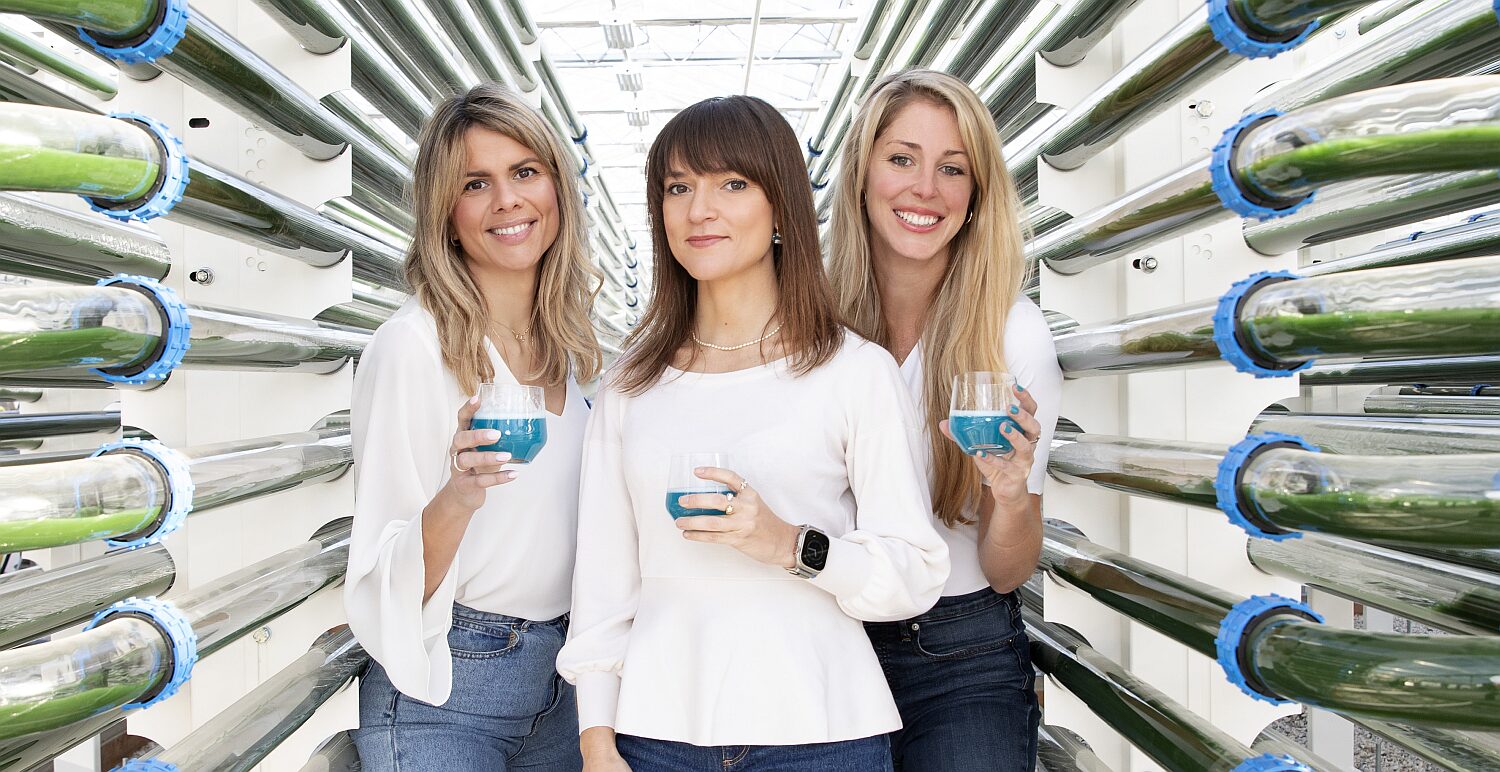 L-R: FUL Foods cofounders Cristina Prat, Sara Guaglio, and Julia Streuli. Image credit: FUL Foods