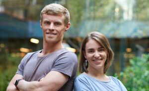 Aspyre Foods cofounders Thomas Bartleman and Inge Mendelsohn. Image credit: Aspyre Foods