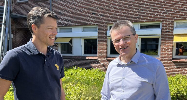 PlanetDairy cofounders Jakob Skovgaard (left) and Paul Cornillon (right). Image credit: PlanetDairy