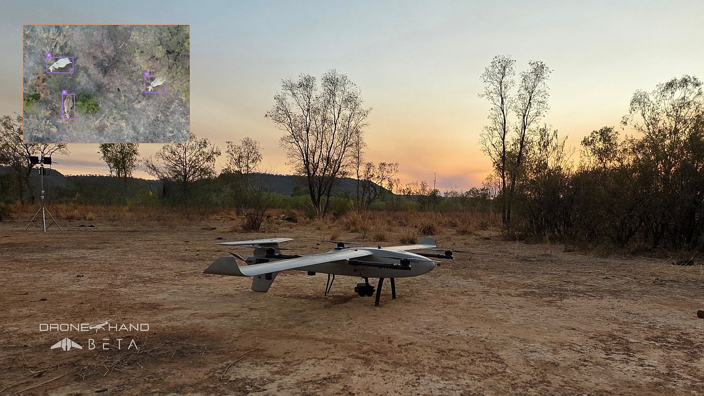 Drone-Hand VTOL Image credit Drone-Hand