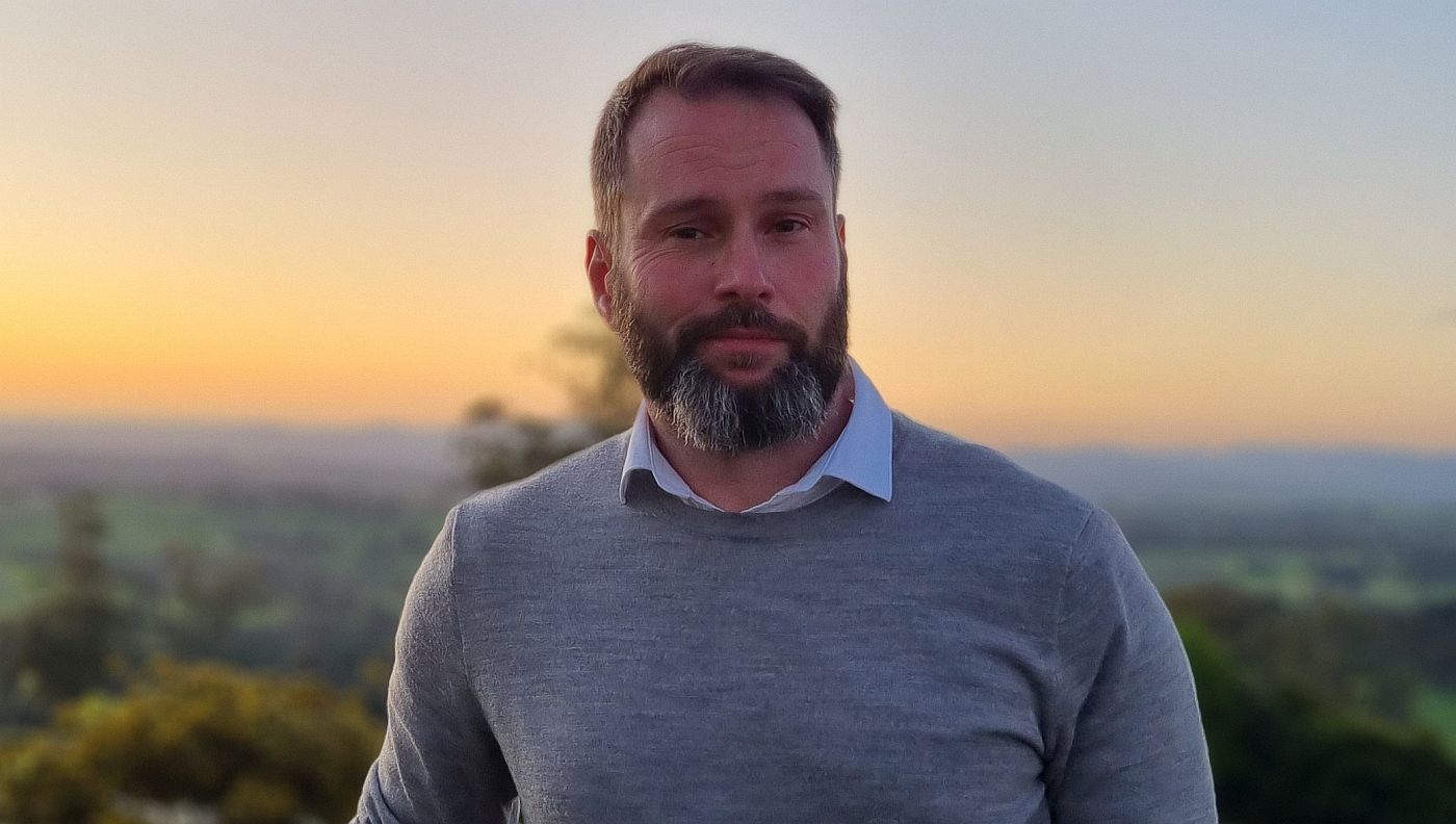 Edward Barraclough, founder & CEO, Drone-Hand Image credit Drone-Hand