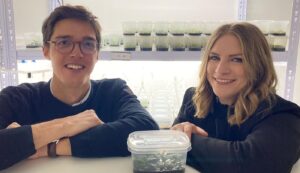 Amatera cofounders Omar Dekkiche (CEO) and Dr. Lucie Kriegshauser (CTO). Image credit: Amatera