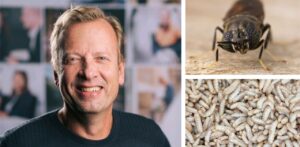 Maiko van der Meer, CEO, Protix. Image credits: Protix, istock/Tomasz Klejdysz and istock/Wirestock