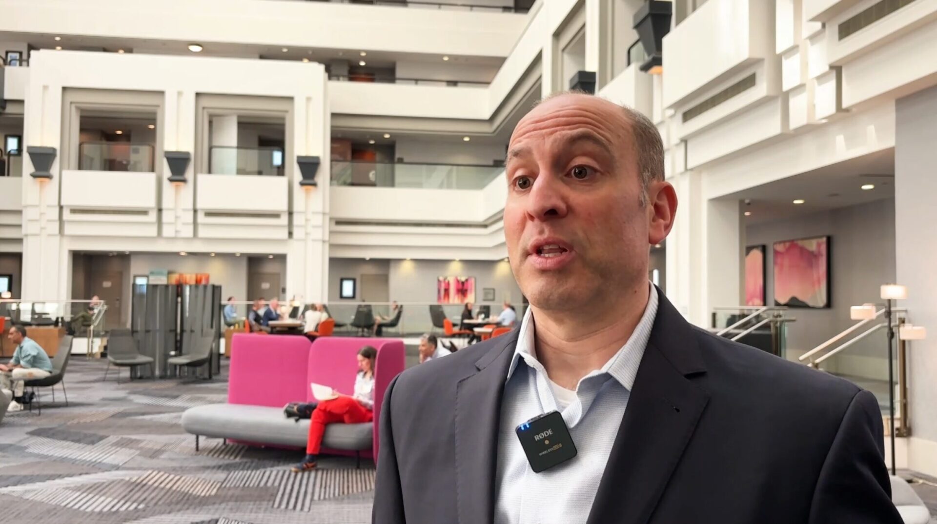 Adam Bergman, EcoTech Capital. Image credit: Elaine Watson