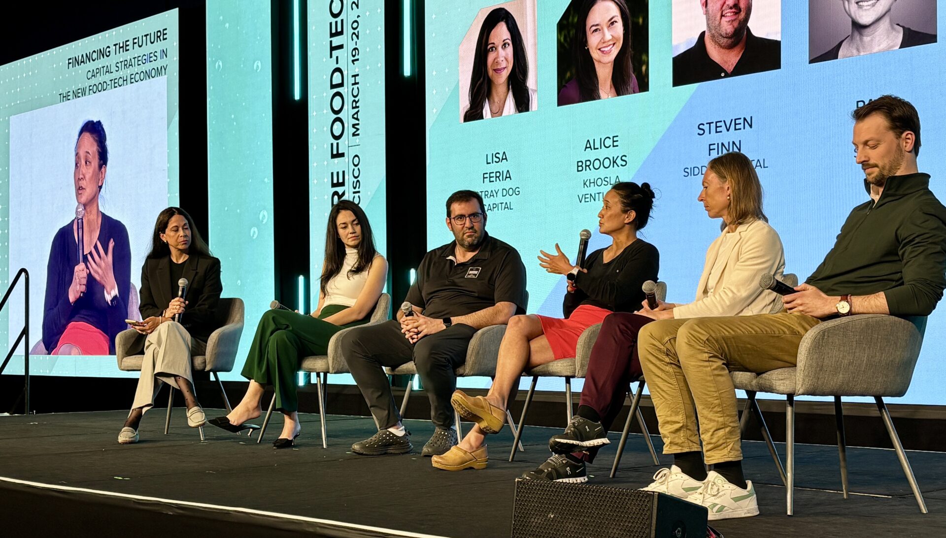 agrifoodtech investing panel Image credit: Elaine Watson