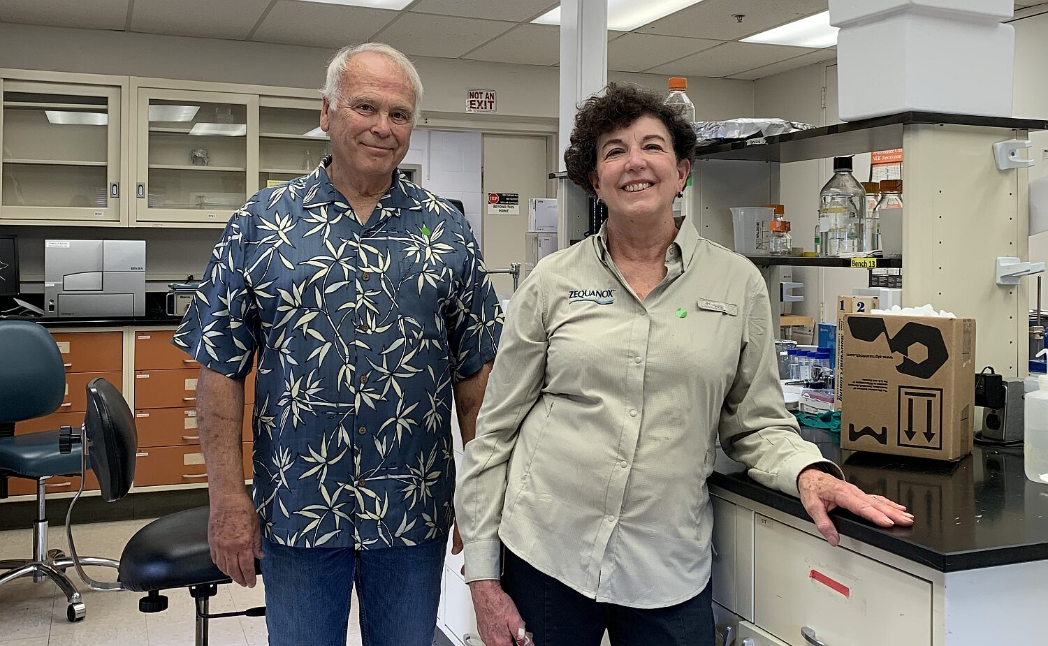 Jim Boyd and Pam Marrone, PhD, cofounders, Invasive Species Corporation