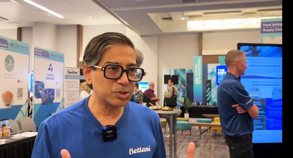 Bettani Farms CEO Sandeep Patel. Image credit: Elaine Watson