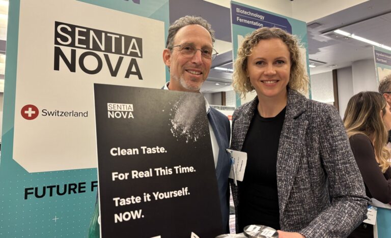 SentiaNova cofounders Roi Wurgaft and Daria Reisch. Image credit: Elaine Watson