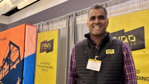 Jaisimha Rao, founder and CEO, Niqo Robotics. Image credit: Elaine Watson