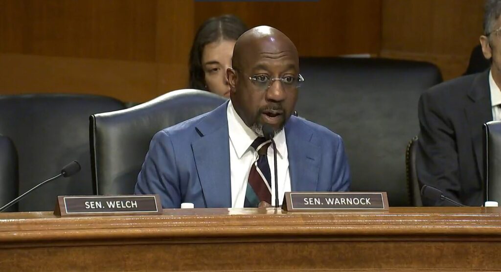 Sen. Raphael Warnock, (D-GA): "At this point, the best-case scenario for farmers is the reopening of the Straight of Hormuz, which was open before the war started."