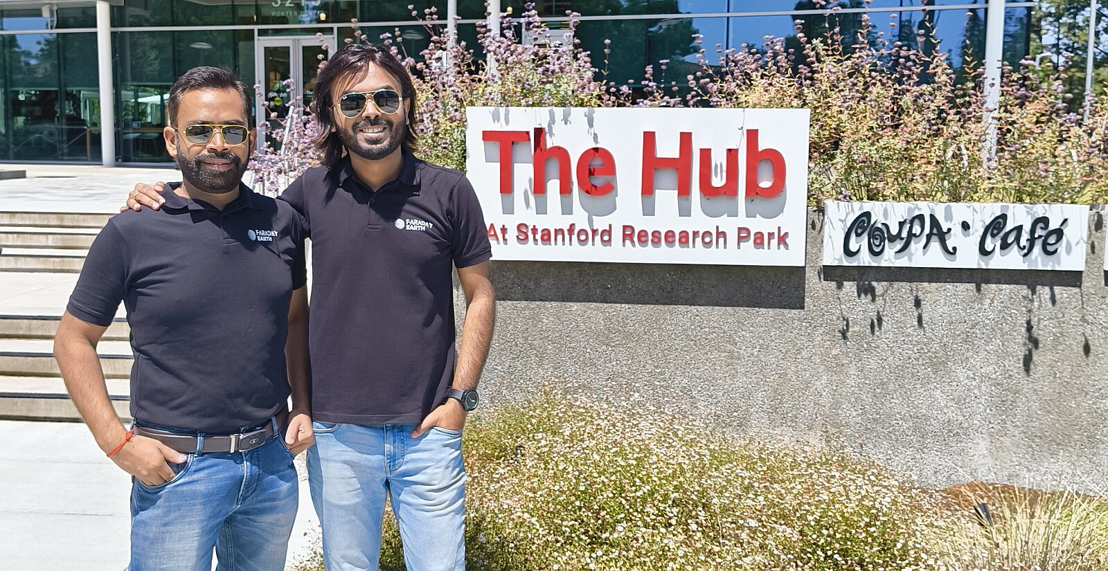 Faraday Earth founders Shashi Ranjan and Debayan Saha. Image credit: Faraday Earth