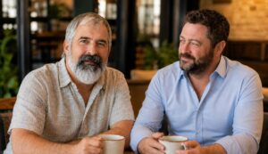 Jon Lightner PhD and Matt Crisp, cofounders, Quercus Biosolutions Image courtesy of Quercus Biosolutions