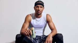 Beyond Immerse with brand ambassador Josh Hart. Image credit: Beyond Meat