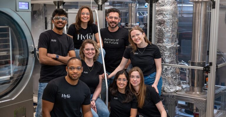 Hyfé Team 2026 in pilot plant Image credit Hyfé