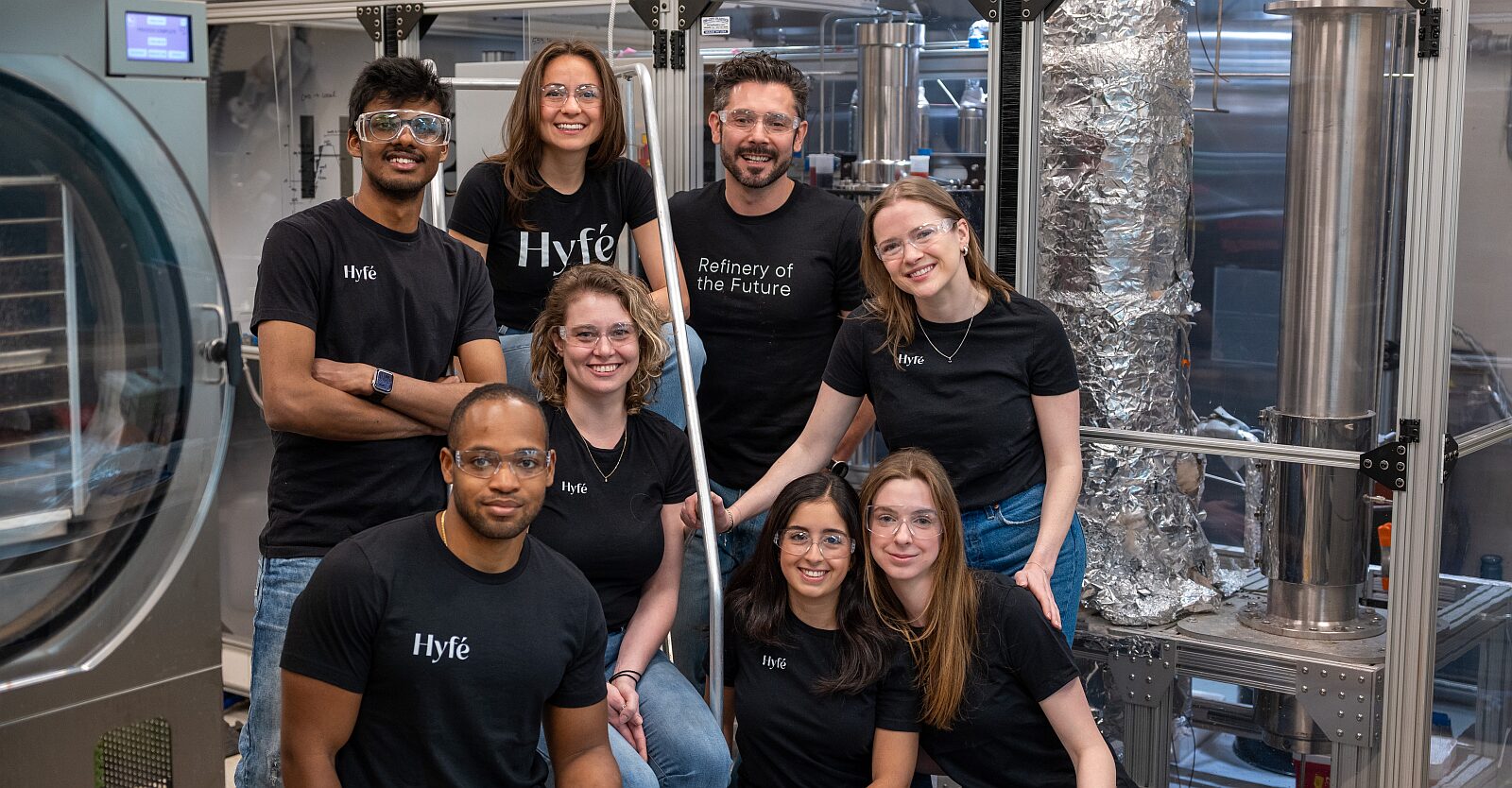 Hyfé Team 2026 in pilot plant Image credit Hyfé