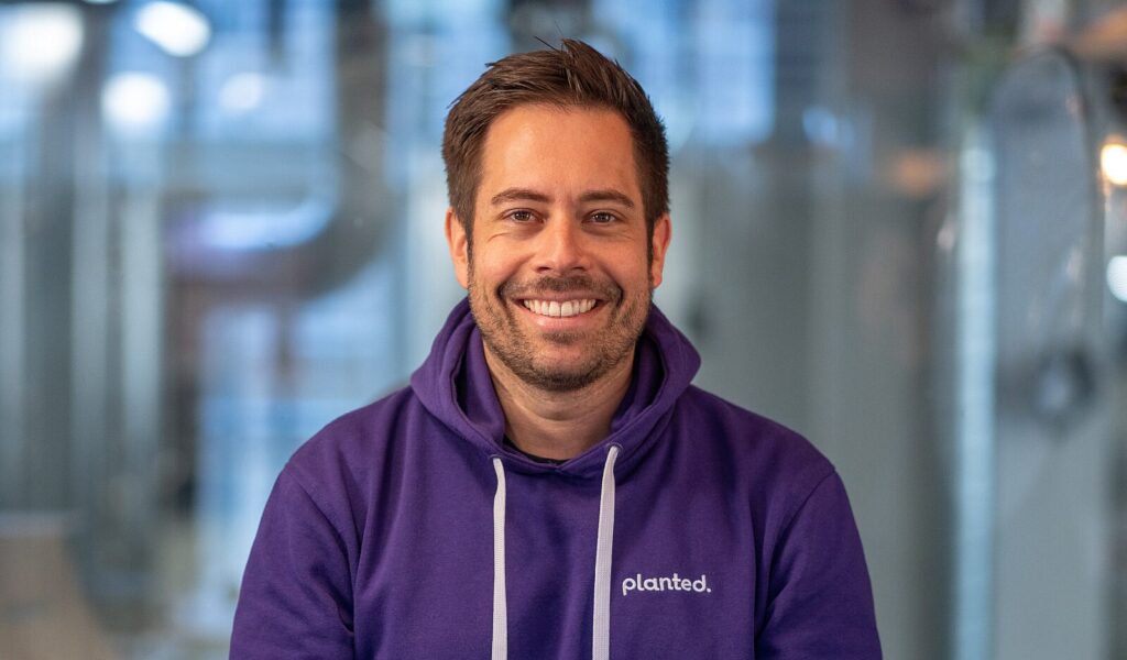 Pascal Bieri, cofounder and CEO, Planted. Image credit Planted Foods AG