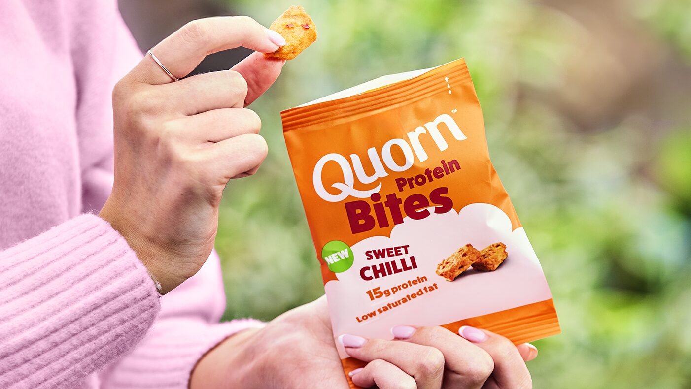Quorn protein bites pack Image credit Quorn Foods