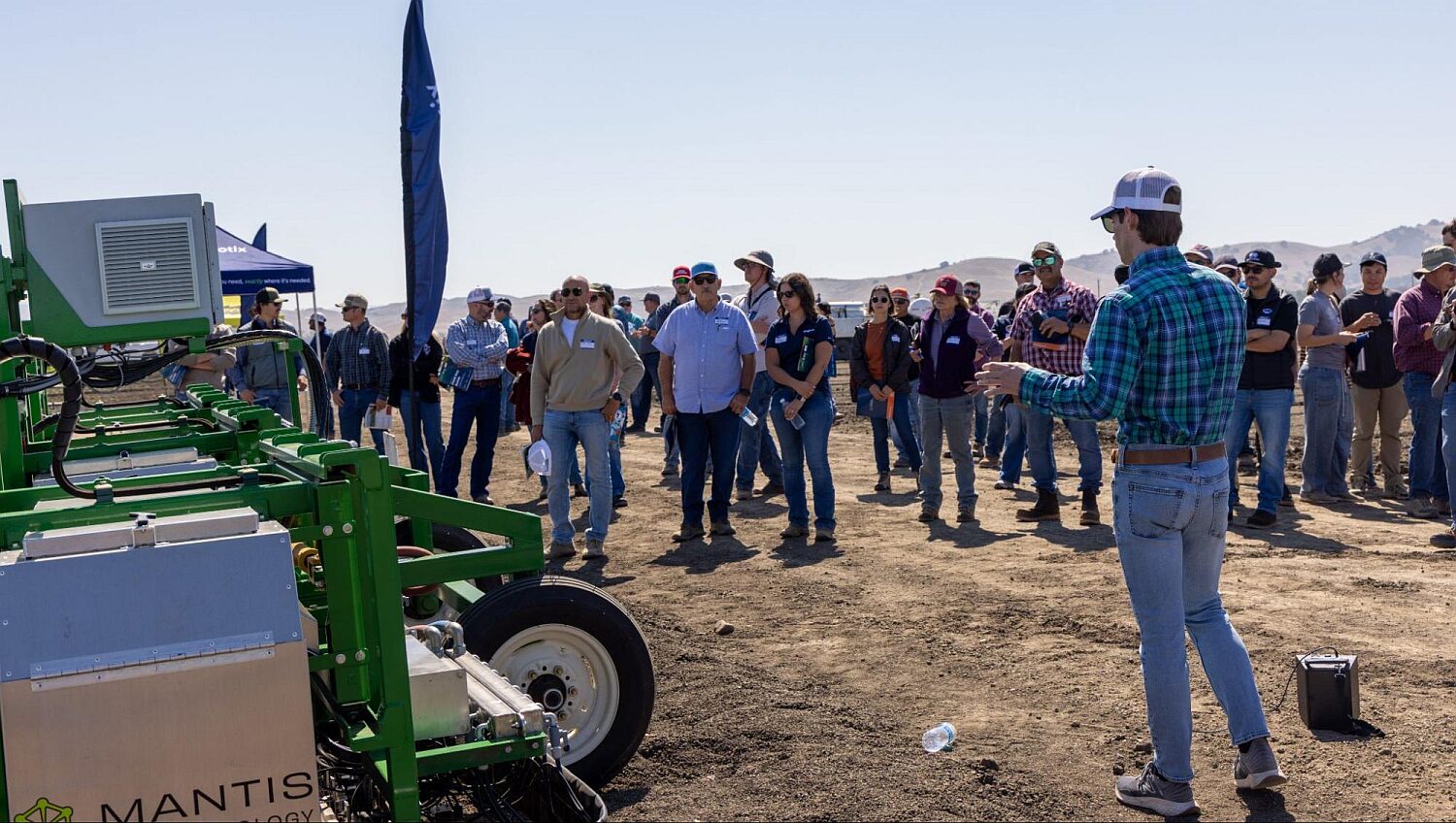 Field Day for ag robotics Image credit: UC ANR Innovate
