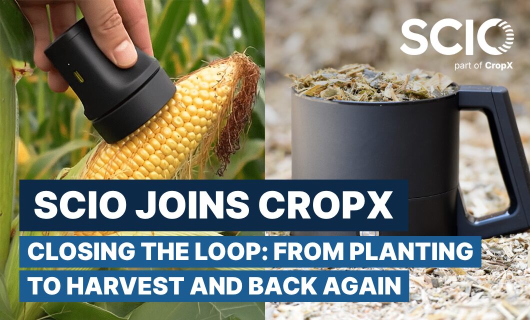 SCIO and CropX join forces. Image credit: CropX