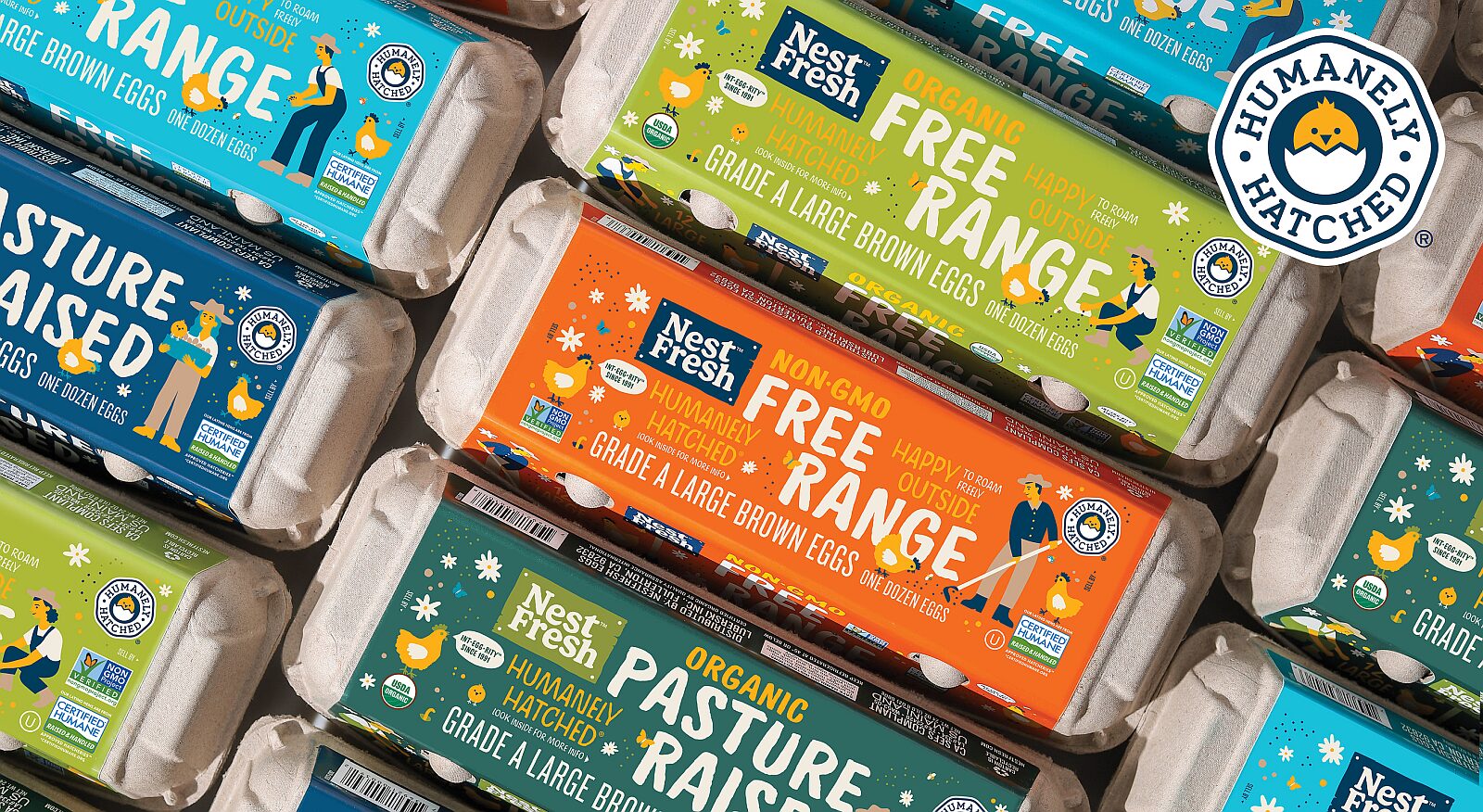 NestFresh's Humanely Hatched program is verified under Certified Humane standards through Humane Farm Animal Care. Image credit: NestFresh