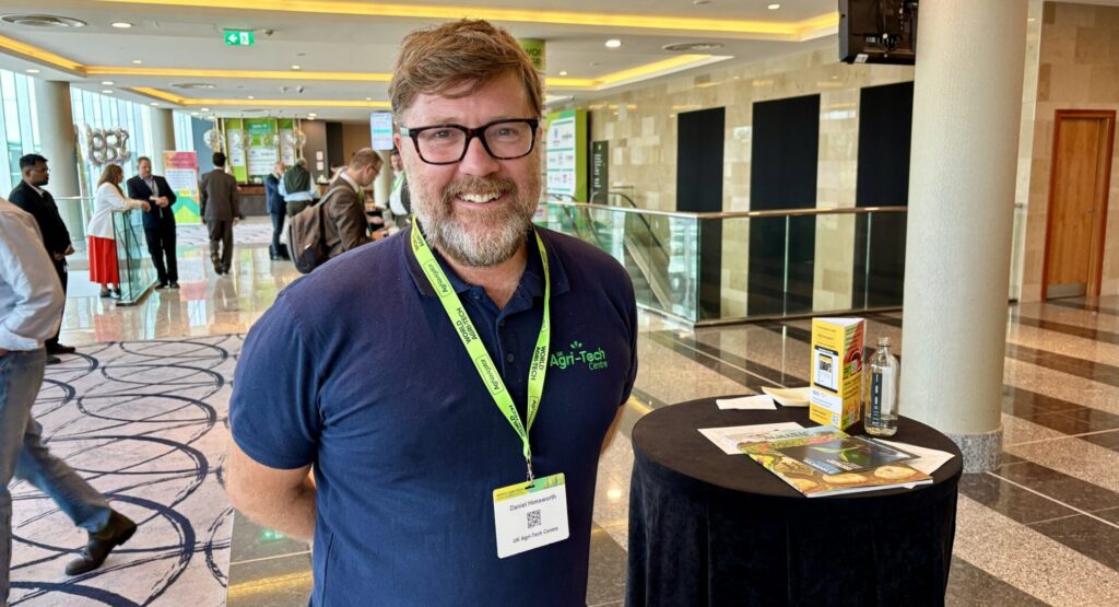 Daniel Himsworth, chief engagement officer, UK Agri-Tech Centre. Image credit: Elaine Watson